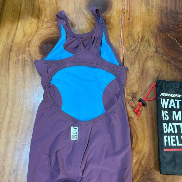 Arena Powerskin Women's Competition Bathing Suit 28 USA Fina Y13 - Picture 4 of 6